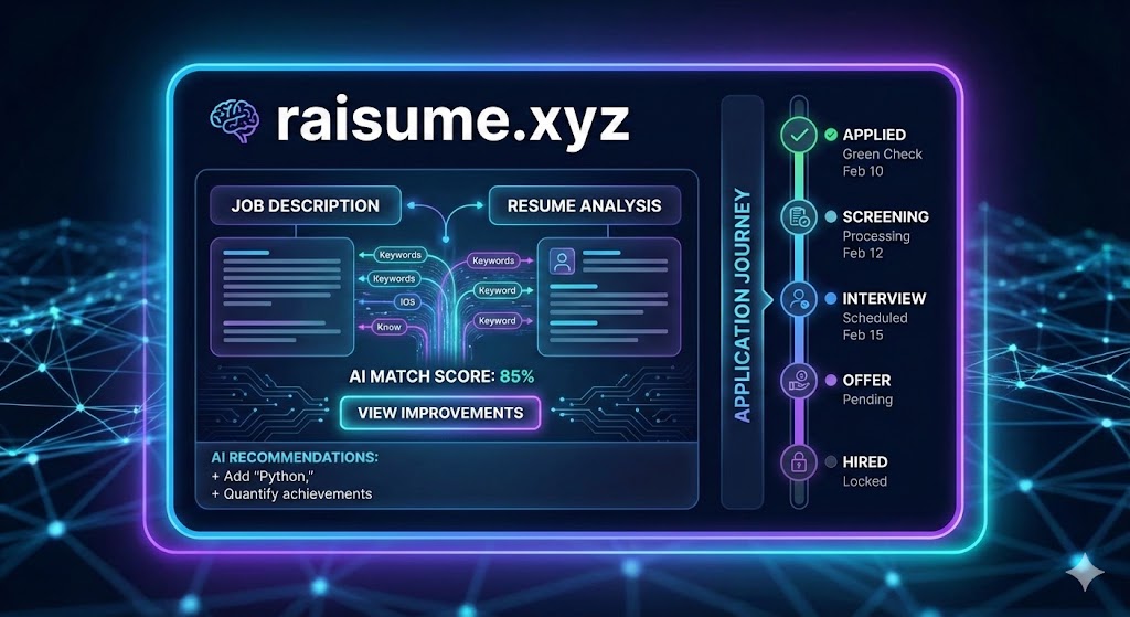 Raisume.xyz - Job Application Tracker